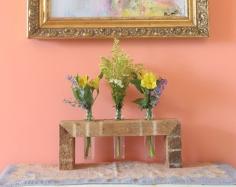 Country Flower Vase | Country Wedding Centerpiece | Bud Vase | Centerpiece Vase | Rustic Home Decor