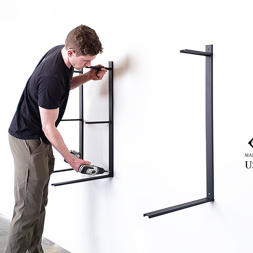 Wall Stud Mount Countertop Bracket Heavy Duty 3/8 Thick Etsy