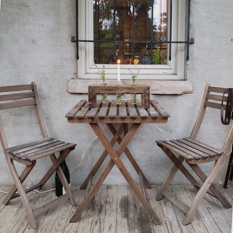 Reclaimed Wood Bud Vase Stand – Bohemian Home Decor bild 5