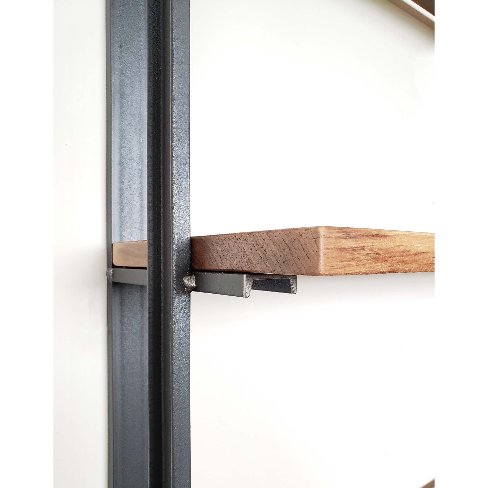 Bookshelf Brackets w/ Bookend Heavy Duty Open Shelving Etsy