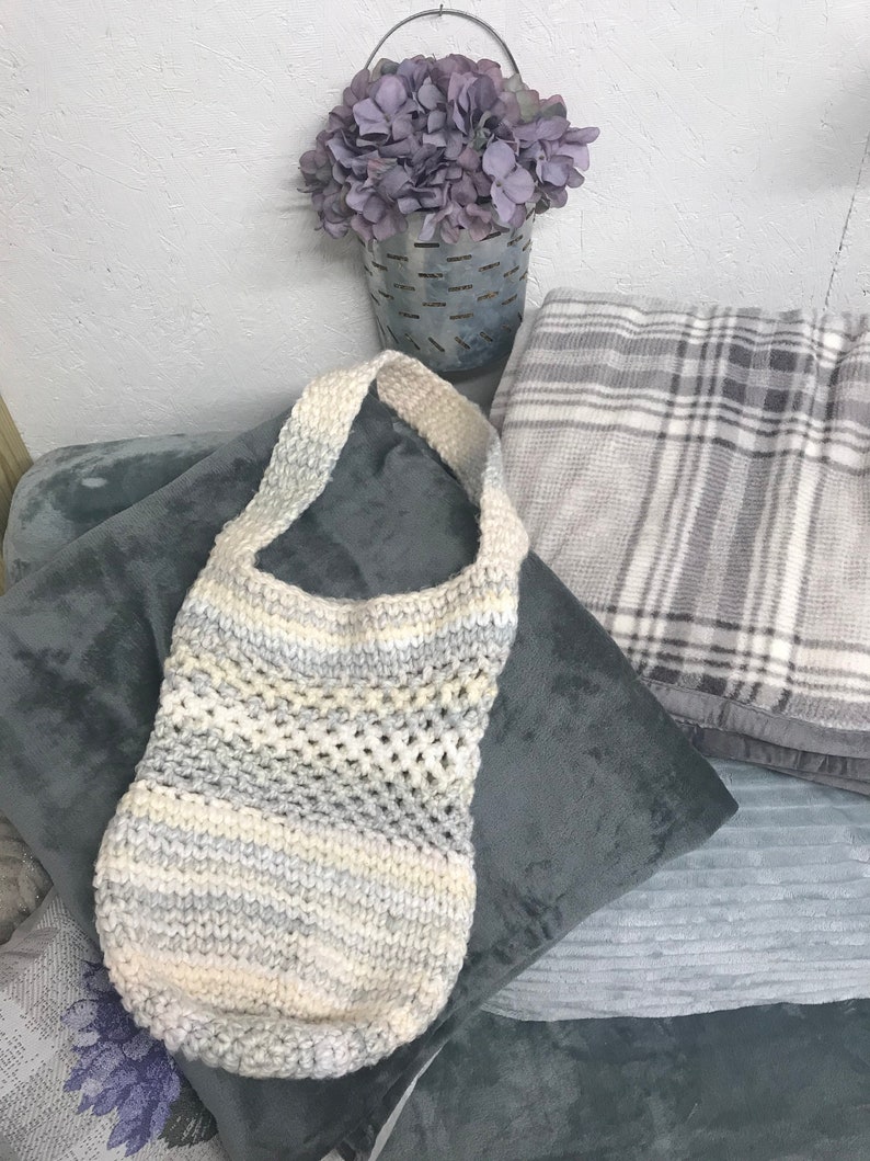 Zero Waste Outlet ☆ Free Shipping Reusable Market Crochet Tote Produce supreme