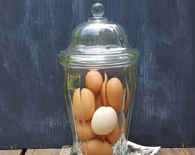 Vintage Apothecary Jar, Fire Hydrant Glass Canister Etsy