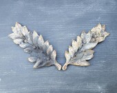 Antique Cast Iron Building Accents, Architectural Laurel Swags
