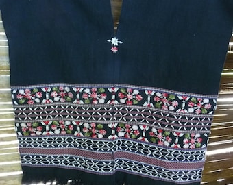 Boho hippie shirt Karen handcraft