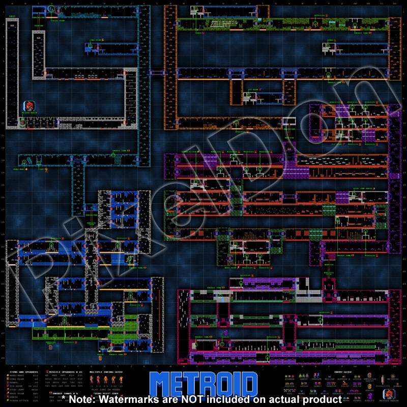 Metroid "ultimate" Poster - Etsy