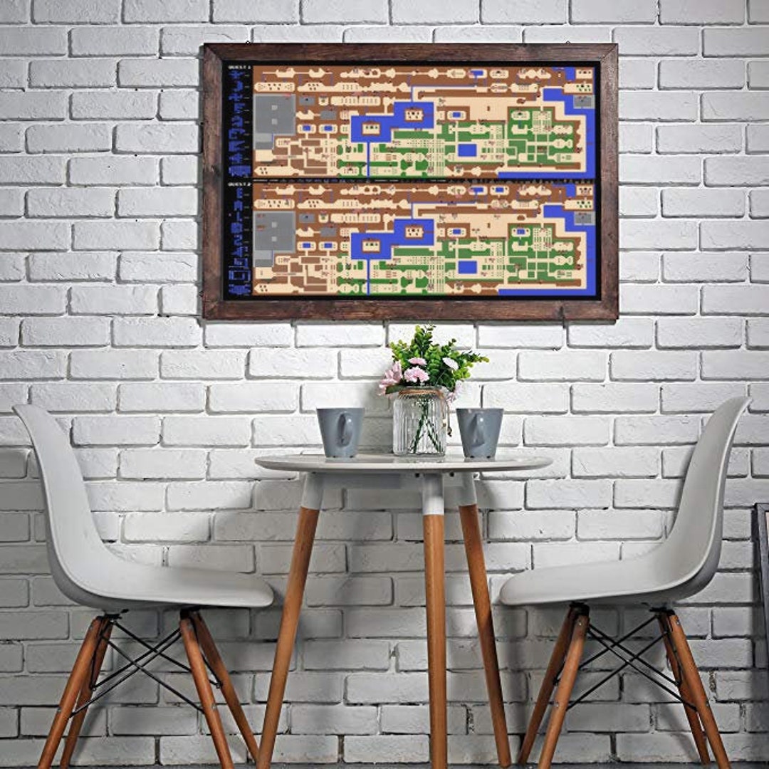 The Legend of Zelda "complete Maps" Poster - Etsy