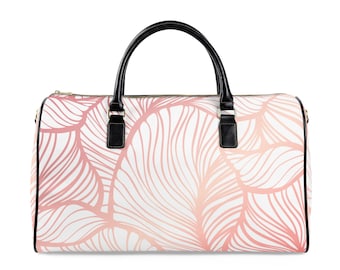 Viaje de fin de semana con estampado tropical