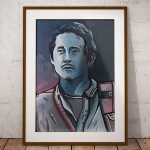 The Walking Dead Art Print - A4 Wall Art