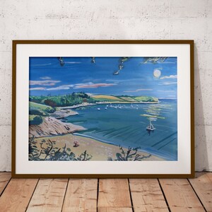 Pittura da spiaggia originale - Arte paesaggistica unica