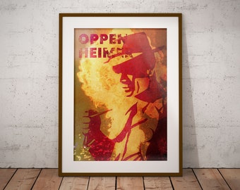 Oppenheimer Art Print | Film Poster, Cillian Murphy Portrait, Wall Art