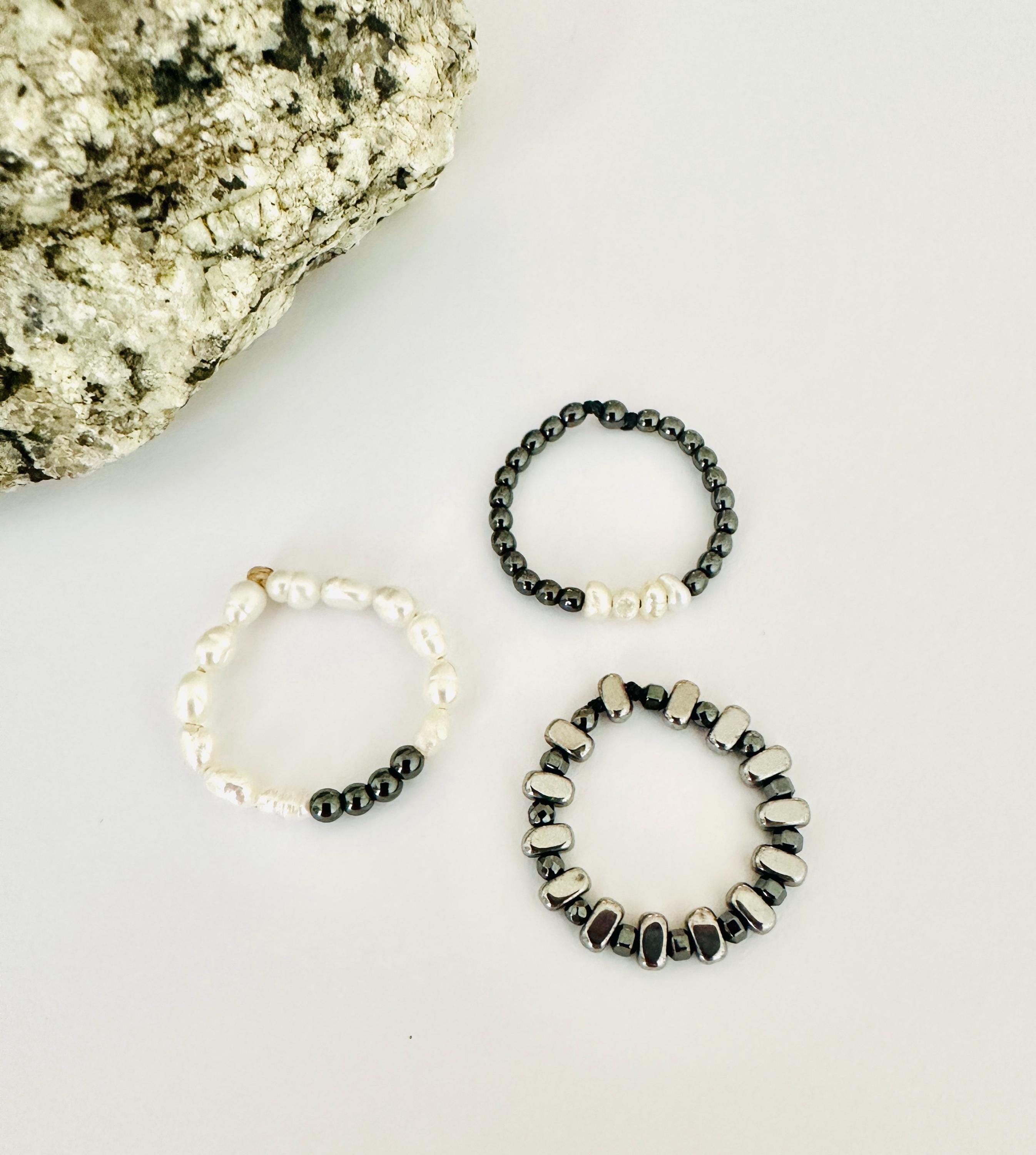 Bracciale Ematite Sfaccettata Grigio Marlù Gioielli 1br0069-e - Foto 6