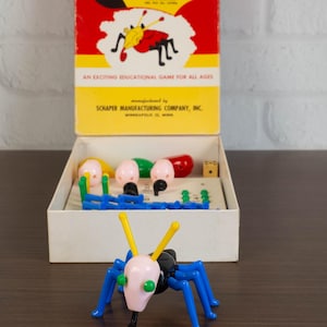 1949 Cootie Game by Schaper Manufacturing Co. – COMPLETE