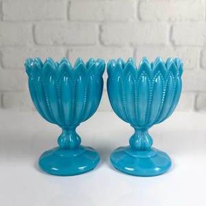 Portieux Vallerysthal French Opaline Blue - Etsy