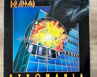 Def Leppard – Pyromania – 1983 Vintage Vinyl LP Mercury Records 422-810308-1