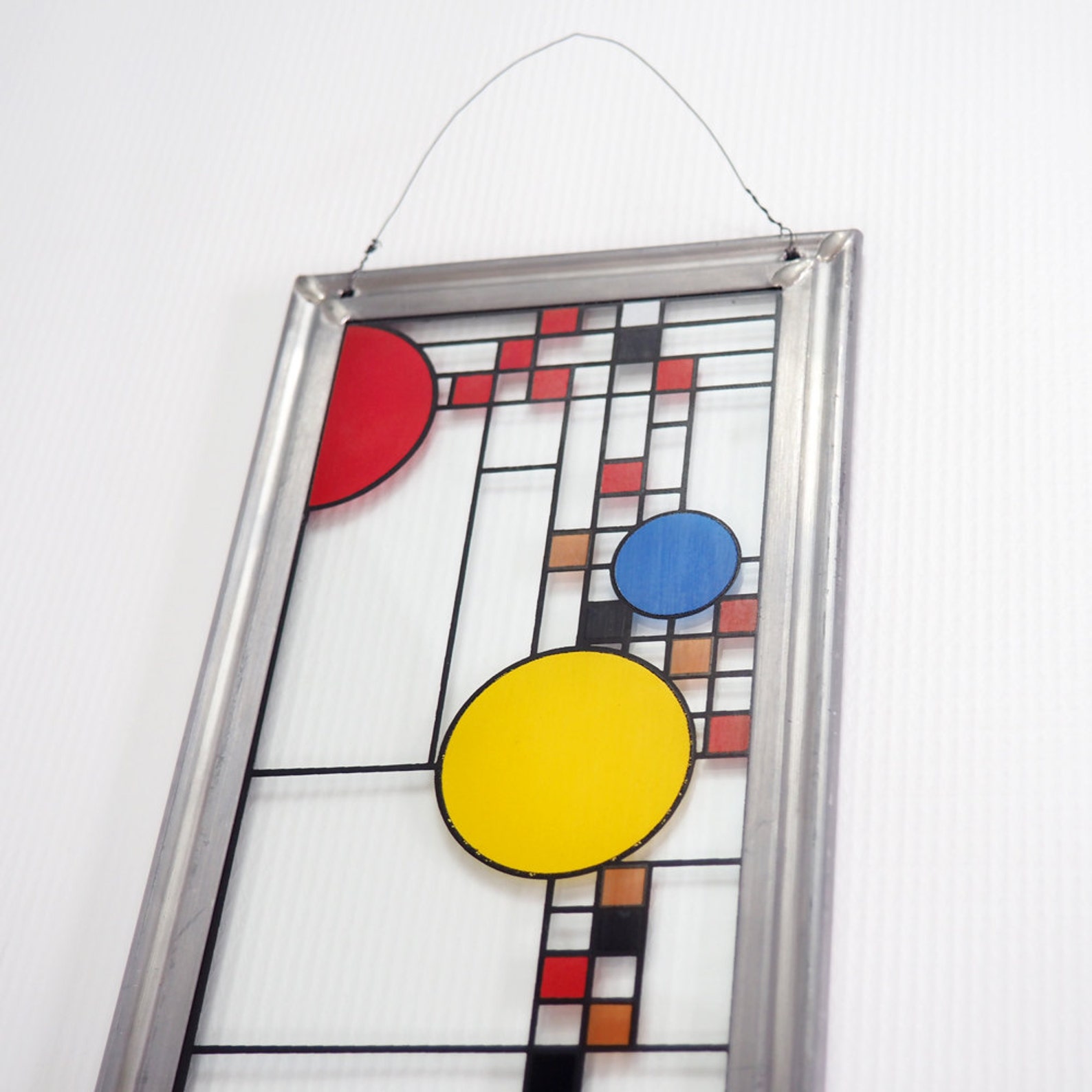 Genuine Frank Lloyd Wright Stained Glass Panel Coonley Etsy