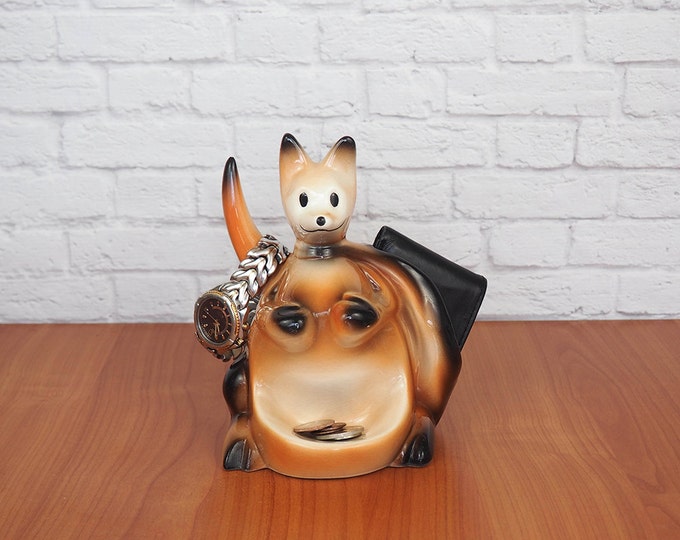 1956 Mccoy Pottery Boxing Kangaroo Dresser Valet Pulp Fiction Etsy