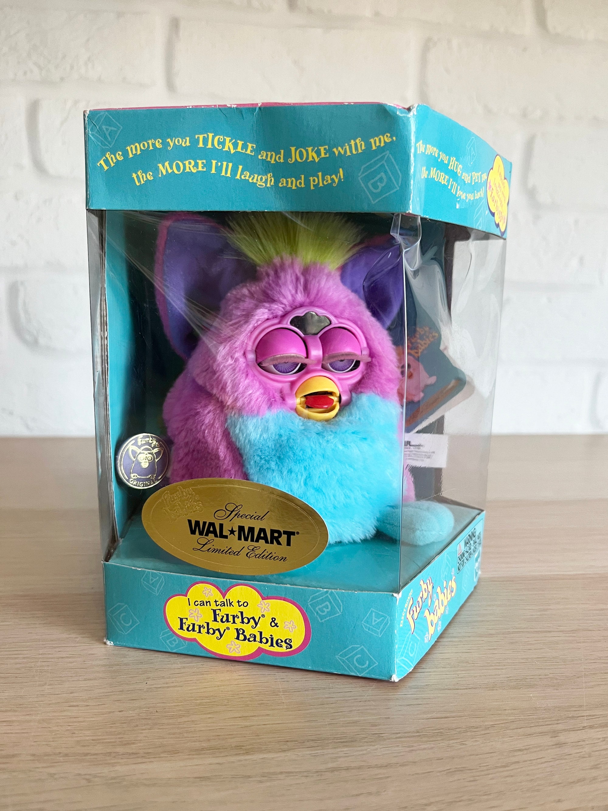 2000 FURBY Baby Special Wal Mart Edicion Limitada SPRING 70 951 Juguete Interactivo Purple Eyes Nuevo NRFB Etsy Mexico
