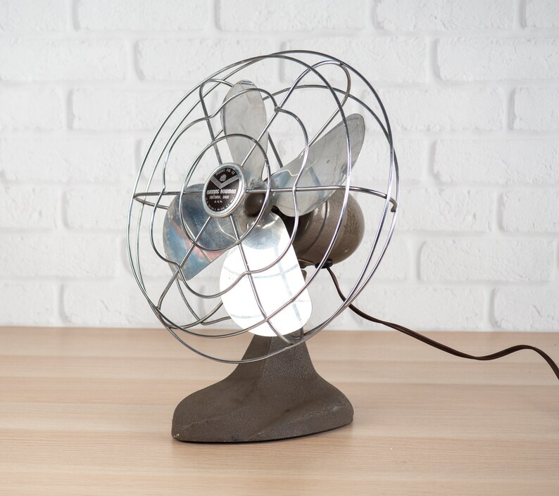 Manning Bowman Electric Desk Fan Model No 41 Manning Bowman Electric Desk Fan Model