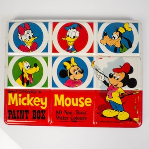 Mickey Paint Box - Etsy