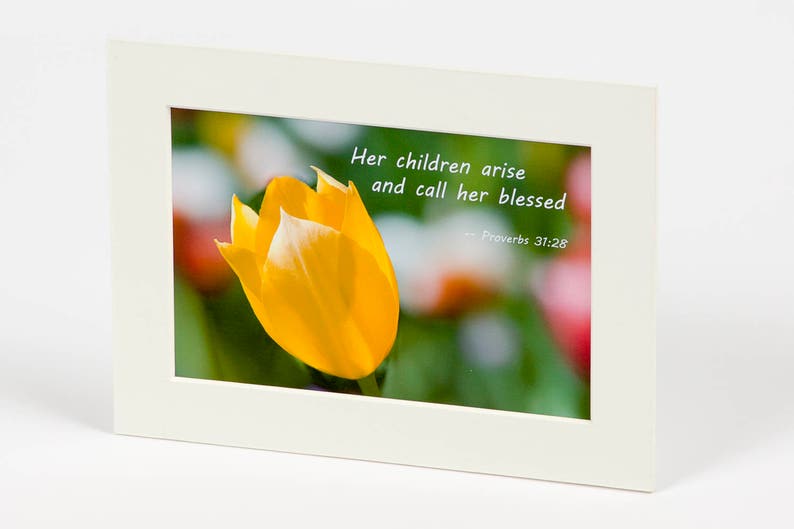 More Than a Card--Her Children Arise and Call Her Blessed--Mother/'s Day--New Mother