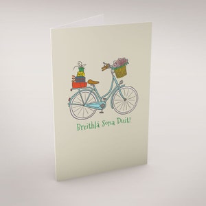 Breithlá Sona Duit! - O cartão de felicitações em língua irlandesa é traduzido como "Feliz Aniversário!"