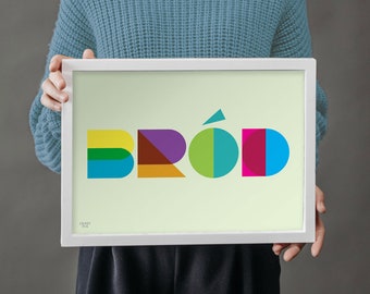 Bród - translates as &quot;Pride&quot;. Perfect for a Christmas Gift