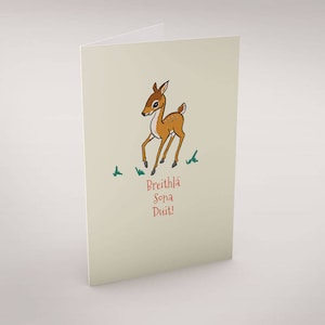 Sona Duit ! - Carte de vœux en langue irlandaise se traduit par "Joyeux anniversaire!"