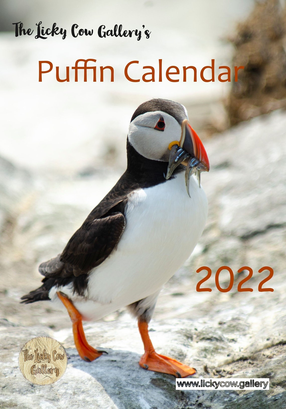 Puffin Calendar 2022 12 Page A4 Wall Calendar Spiral Bound Etsy