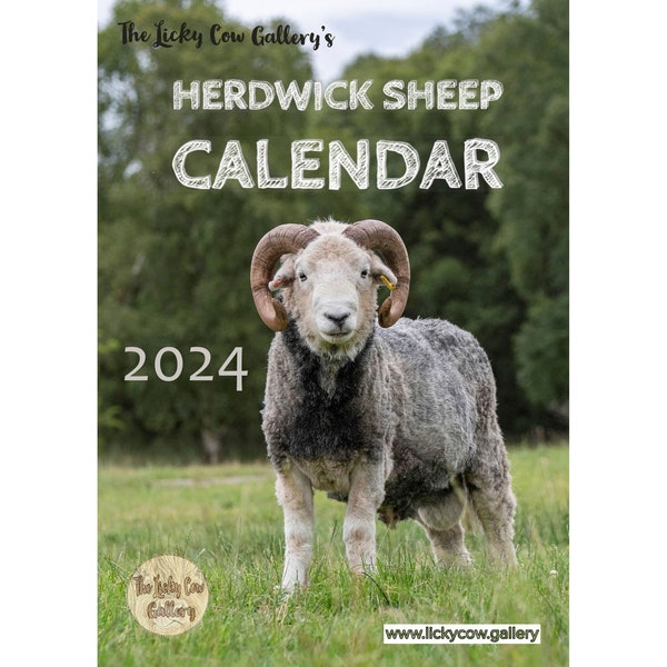 2025 Sheep Calendar Etsy