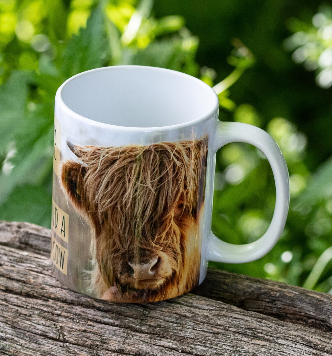 Personalised Highland Cattle 'coffee and A Highland Etsy Canada