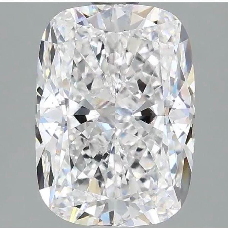3.07 Carat Elongated Cushion Cut Lab Grown Diamond, IGI Certified F Color VS1 Clarity, Excellent Cut Loose Diamond
