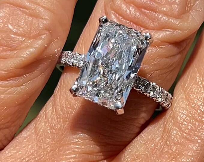 View Lab Grown Diamond Rings by PristineCustomRings on Etsy