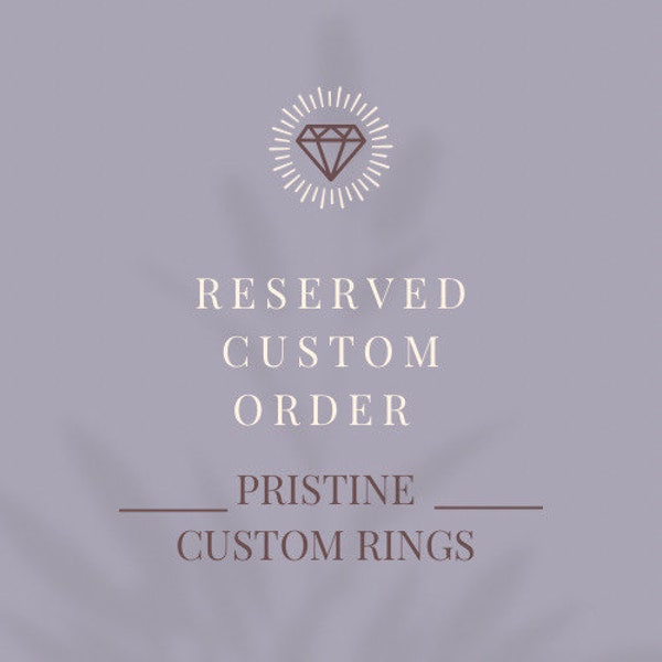 Reserved for Jess, Moissanite Engagement Ring, 3 Row Baguette and Round Band Vintage Design, Pristine Custom Rings