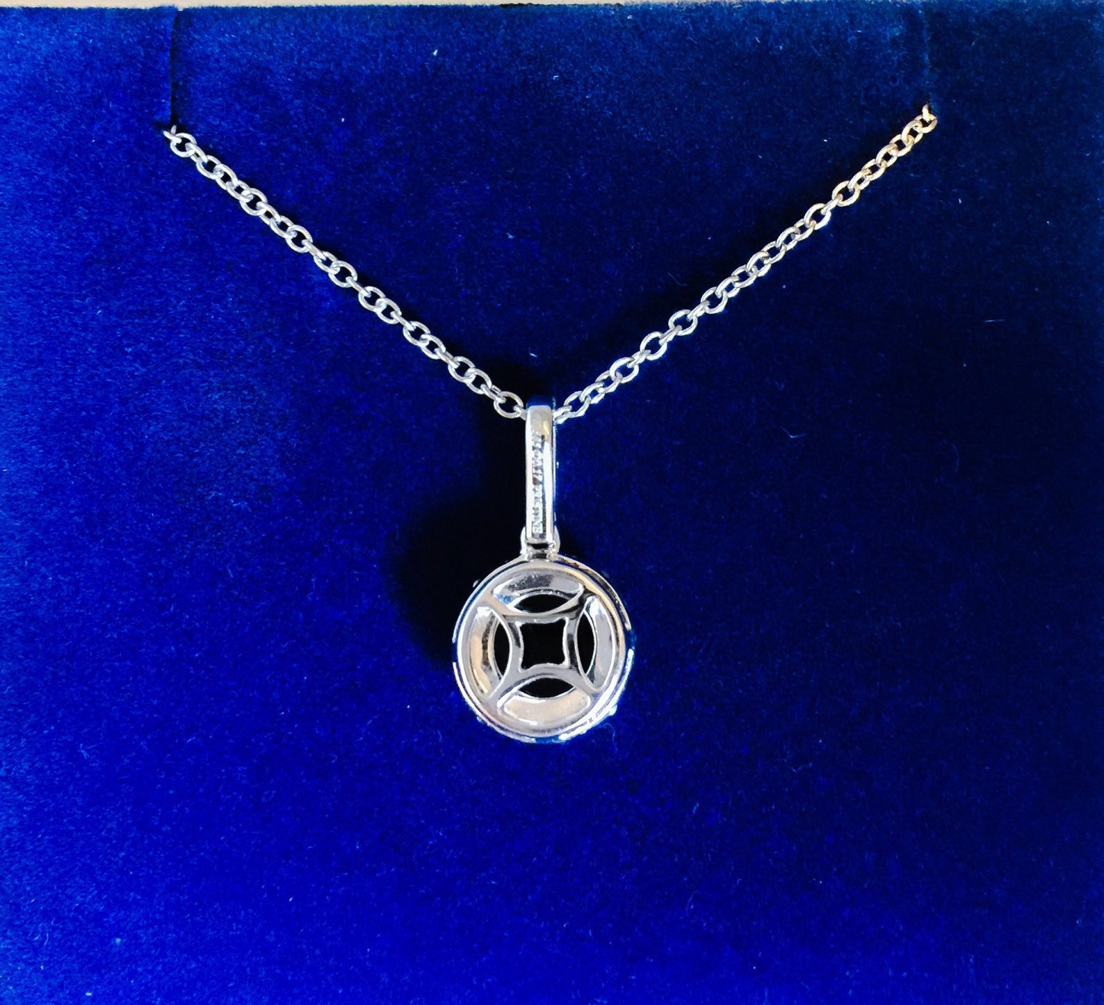 Natural Opal Necklace White Gold .17ct Genuine Diamonds White | Etsy