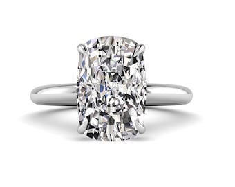 For Kaelie /Custom Lab Diamond Engagement Ring: Handcrafted 3D CAD Design