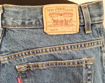 Jean taille haute Levi's 550 vintage des années 1990