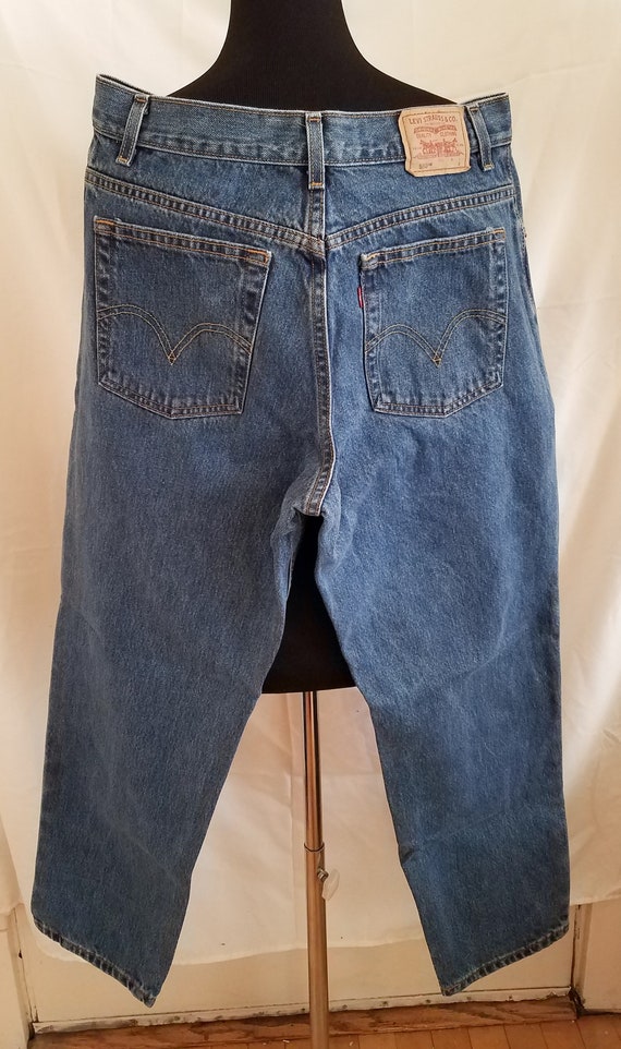 Levi's 550 Vintage 1990s High Waist Jeans - image 3