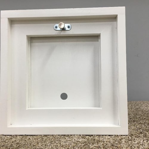 Pet Door/ Sliding Locking Cat Door Custom Etsy