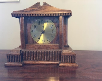 TOKYO CLOCK ヴィンテージ テーブルクロック Vintage Clock Tablecloth Tokyo Clock Nº 1696 - Etsy