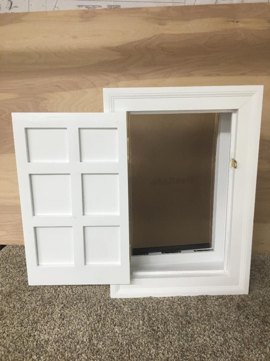 Exterior Pet Door Etsy