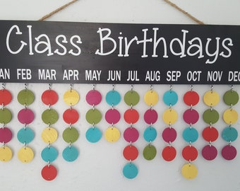 Teacher Classroom Birthday Boards w/ All Supplies Included