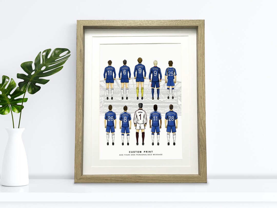 Chelsea Legends Frame - Etsy UK