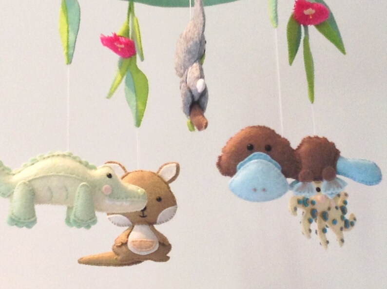 Baby Mobile Aussie Baby Mobile Australia Crib Mobile Koala Etsy UK