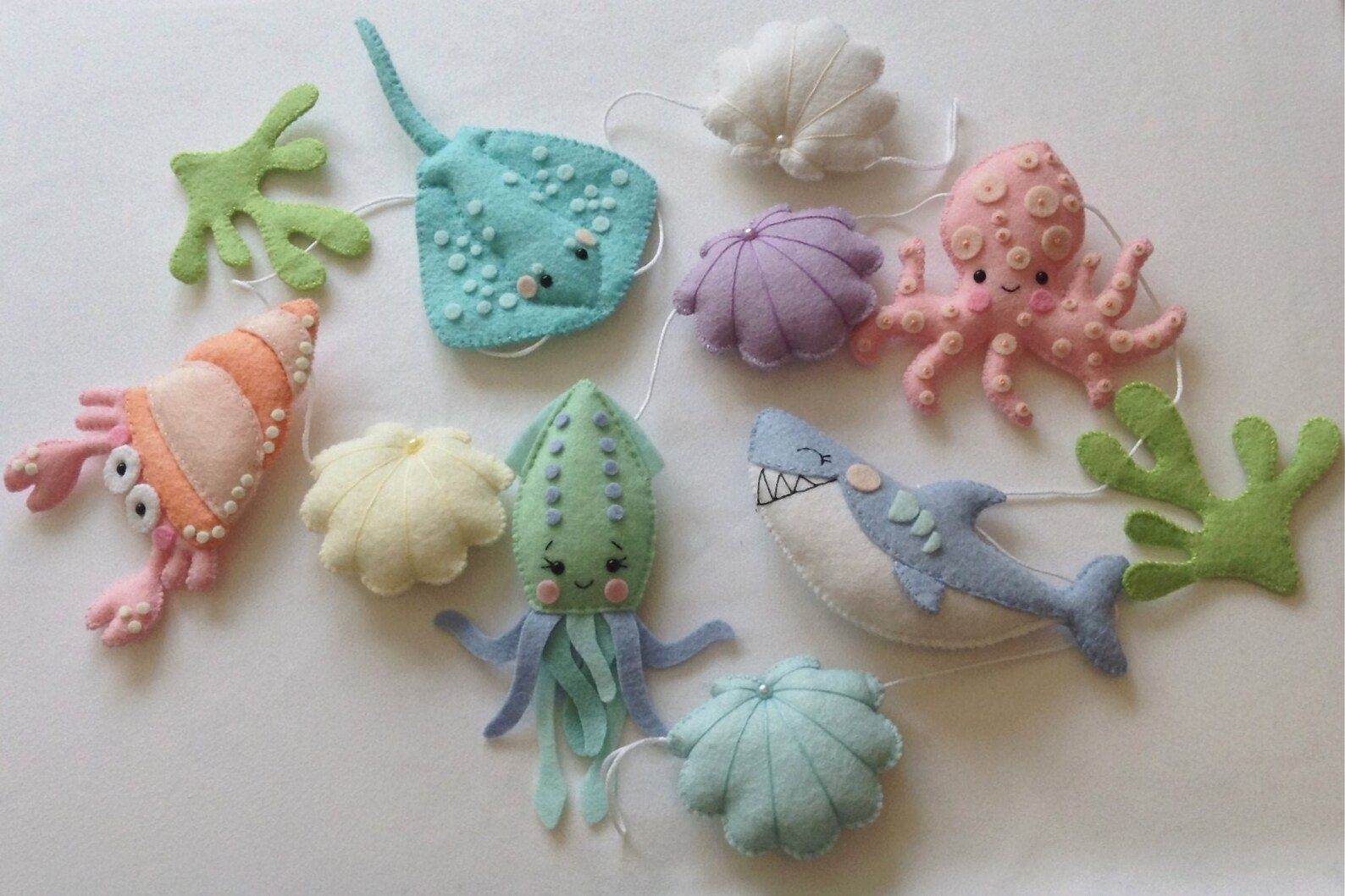 under the sea nursery garland