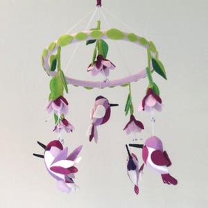 hummingbird baby mobile