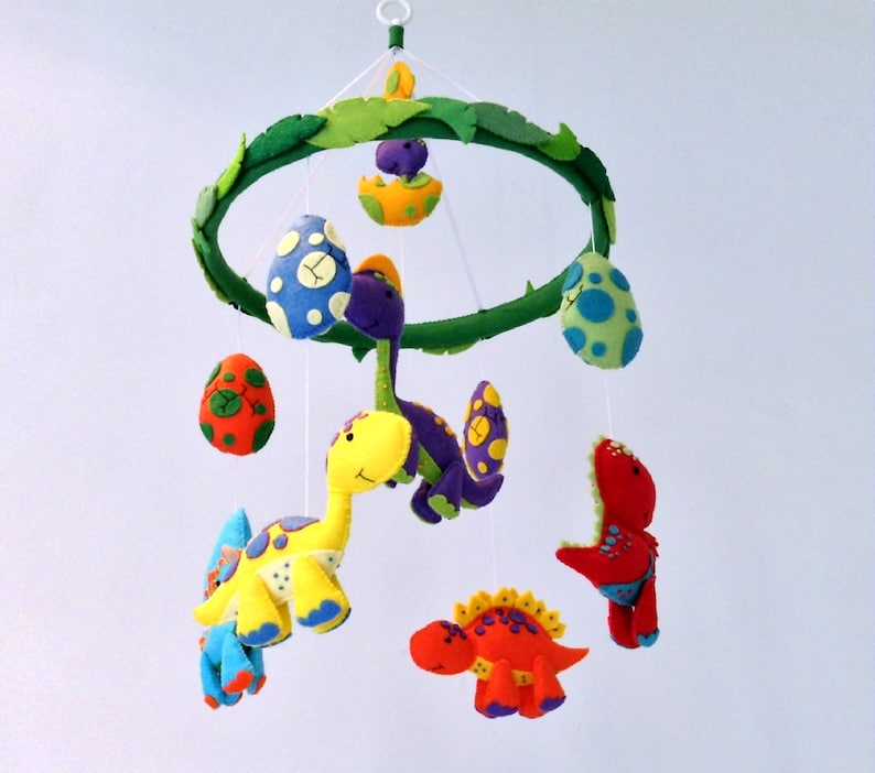 Dinosaur Baby Mobile Dinosaur Baby Crib Mobile Boys Nursery Etsy