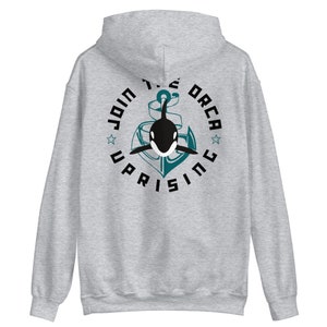 Join the Orca Uprising Unisex Hoodie | Eat the Rich