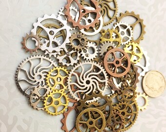Steampunk Findings Vents Set of 4 Mini Metal Filter Vents Steampunk Supplies for Masks Silver Cosplay Goggle Supplies