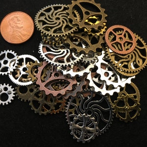 Mixed Steampunk Craft Supply Gears Cogs Buttons Watch Clock - Etsy