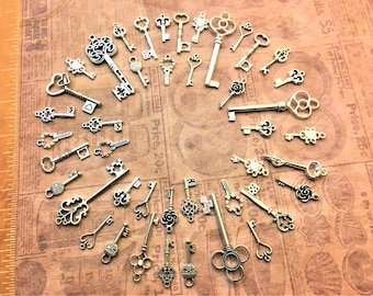 Replica Brass Gold & Silver Gothic Keys Guest Barrel Weaving Graduate Spring Favor Invitation Anniversary Part Wedding Flower Earring Name